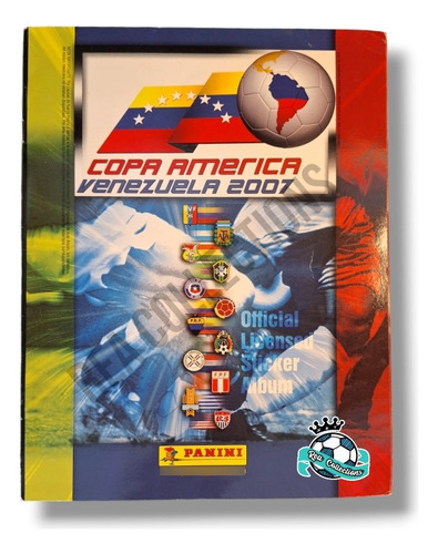 Álbum Copa América 2007 Venezuela Panini Semi Lleno Estampas