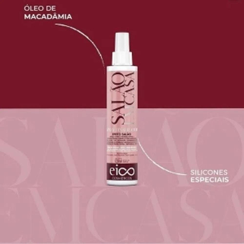 Imagem 2 de 2 de Eico Spray Finalizador Salão Em Casa 120ml