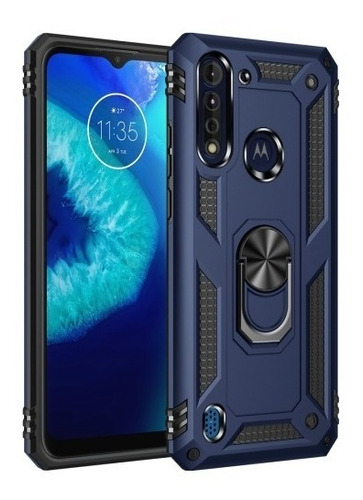 Funda Protectora Para Motorola G8 Power Lite + Cristal 21d