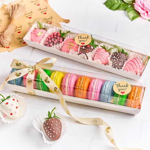 25 Cajas Para Macarrones, Cajas Para , Multiusos, Para