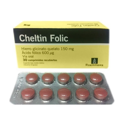 Cheltin Folic  X 30 Comprimidos