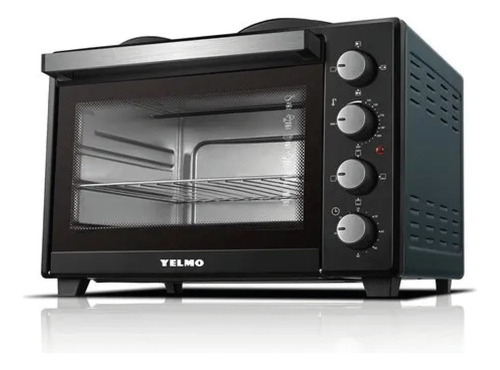 Horno Electrico Yelmo Yl-55an Doble Anafe Color Negro 55lts