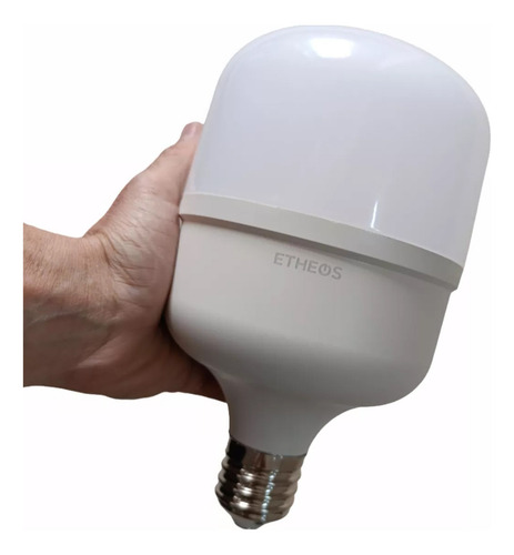 Pack X 2 Lampara Led 50w Luz Fria Galponera Alta Potencia Rosca E40 Etheos Color De La Luz Blanco Frio