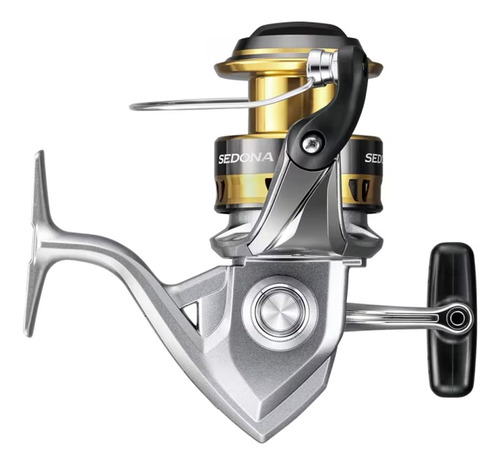 Molinete Sedona F1 8000 Grafite / Alumínio 3 + 1 Rol Shimano