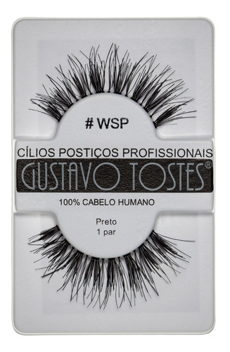 8 Cílios Postiços Naturais 100% Cabelo Humano Atacado
