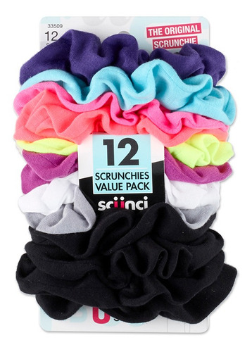 Donas Para Cabello Flourescentes Scrunchies 33509smx