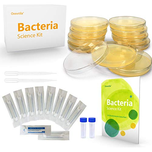 Kit De Ciencia De Bacterias Placas De Petri Agar Kit De...