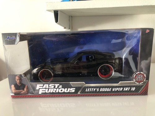 Jada 1/24 - Rapido Y Furioso - Dodge Viper Srt - Fast & Furi