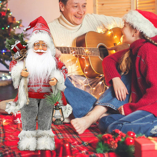 Estatua De Papá Noel De Pie Para Figura De Papá Noel