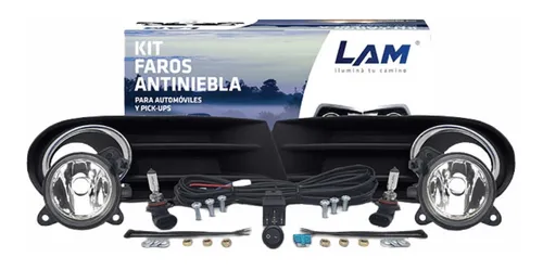 comprar Kit Conjunto Faros Antiniebla Vw Gol Trend G5 Crom 2010 2011
