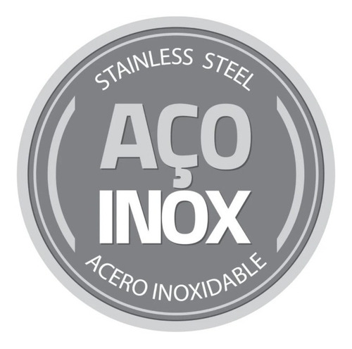 Jogo De Panelas Aço Inox Tramontina Fundo Triplo 5 Peças
