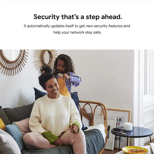 Router Google Nest Wifi, 2da Gen, 613m2 De Cobertura, 3u.