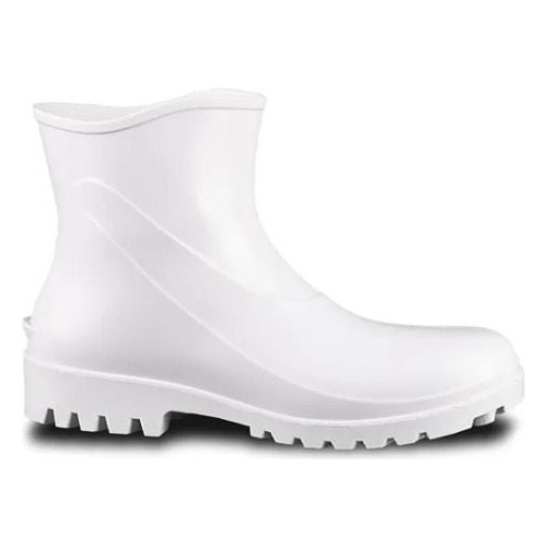 Bota Bracol Calçado Pvc Cano Curto Branca Serviços Gerais