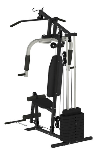 Multigimnasio Athletic 370m 50kg Estructura Negro/gris