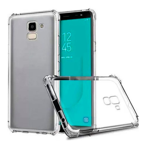 Capinha Antichoque Transparente Para Samsung Galaxy J6 J600