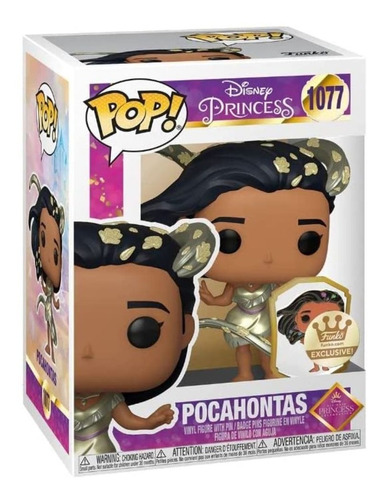Funko Pop! Disney Princess - Pocahontas Pin Exclusivo #1077