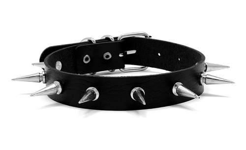 Collar Choker Cadenas 185 Picos  Dark Punk Choker 