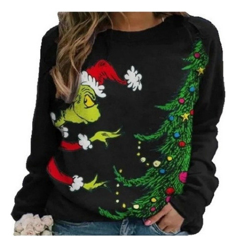 Fengyu Grinch Árbol De Navidad Ropa Verde Sudaderas