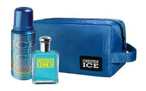 Neceser Chester Ice Con Perfume 60ml + Deo Ar1 7446-7 Ellobo