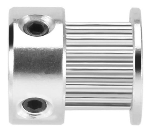 2 Peças Polia Gt2 16 Dentes Furo 5mm P/ Correia Largura 6mm