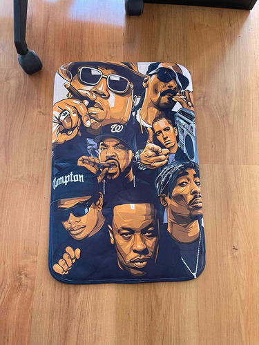 Alfombra Hip Hop Rap Snoop Dog Biggie 2 Pac