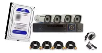 Comprar Kit Dvr 8 Canales 4 Camaras Fullhd 1080p Real Con Disco Duro