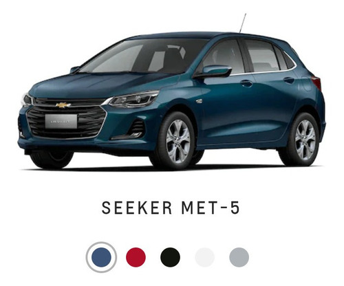 Color De Retoque Chevrolet  Azul Seeker Met 5  Onix 