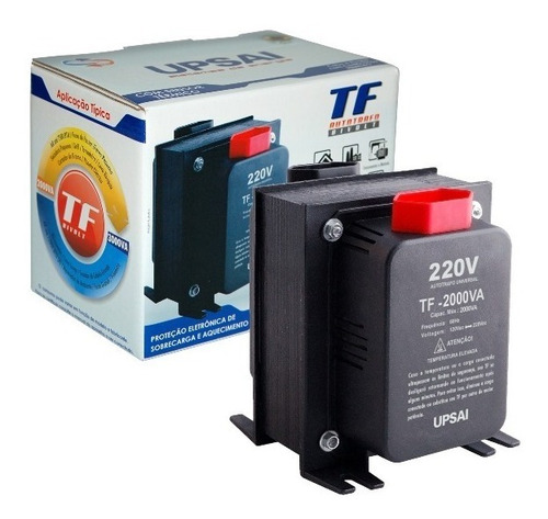 Auto Transformador 2000va 110v 220v E 220v 110v Cafeteira 10 Amperes - Upsai