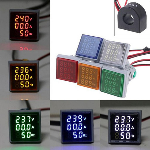 Led Voltaje Corriente Frecuencia Amarillo