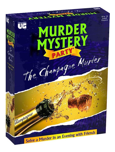 Murder Mystery Party Games, The Champagne Murder, Un Juego D