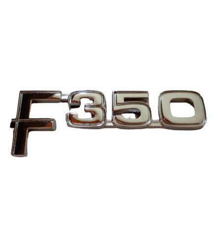 Insignia Emblema P.up Ford F 350 83/89 Cromado