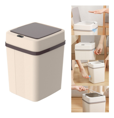 Modo Dual Bote De Basura Inducción Inteligente Con Sensor 12