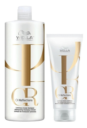 Shampoo 1000ml + Acondicionador Oil Reflections Wella