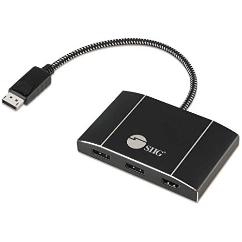 Divisor De Vídeo Siig Displayport 1.4 Mst Hub Multipuerto 4k