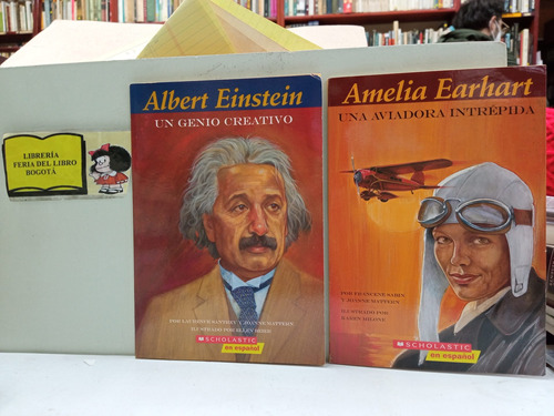 Promoción 2 Libros - Alber Einstein - Una Aviadora Intrépida