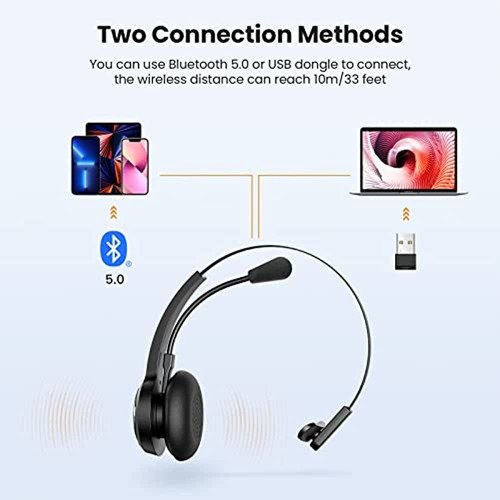 Auriculares Bluetooth 5.0 Levn, Auriculares Inalambricos Con