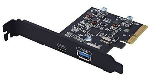 Yeeliya Tarjeta Pciexpress Con Usb 31 Y Puertos Tipo C Pci E