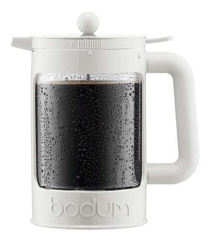 Cafetera Bodum Bean Cold Brew 12 Tazas Color Blanco