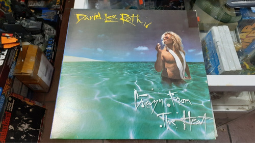 Lp David Lee Roth Crazy From The Heat En Acetato,long Play