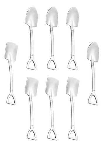 5 Cucharas De Pala, Cucharas De Postre, Cucharas De 8 Piezas