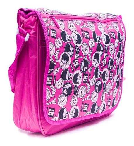 Mochila Morral Fuscia Escolar Secundaria Oferta!