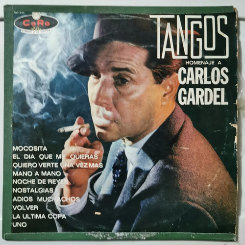 Disco Lp: Carlos Gardel- Tangos,homenaje,n