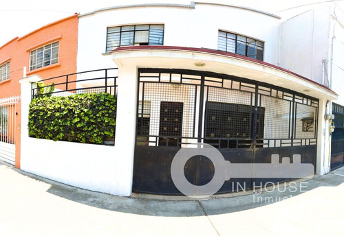 Casa En Venta Con Excelente Ubicación En Col. Narvarte Poniente