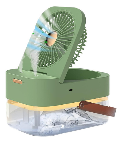 Ventilador Humidificador De Escritorio Luces Hielo Economico