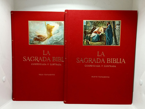 La Sagrada Biblia - Compendiada E Ilustrada - 2 Tomos - 1952