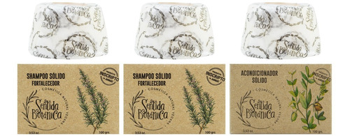 Sentida Botánica Kit X2 Shampoo Solido + Acondicionador