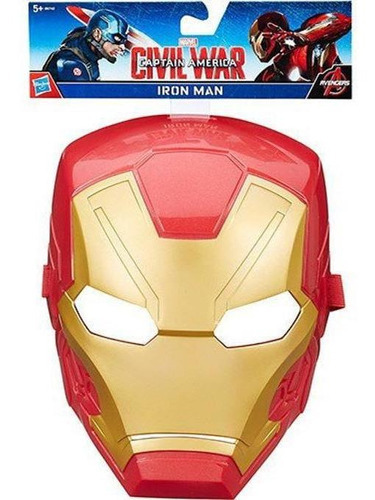 Mascara Iron Man Homem De Ferro - Guerra Civil B6654