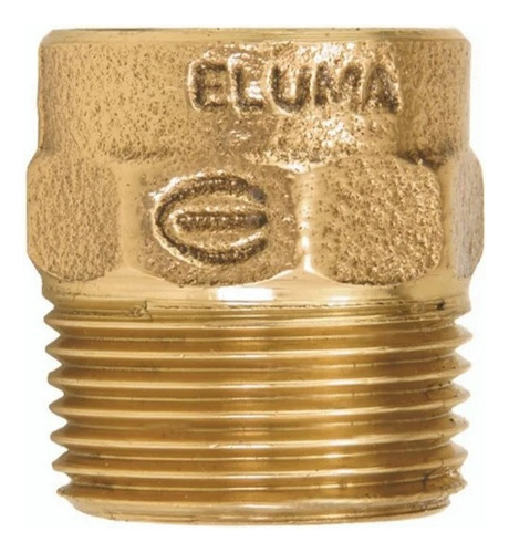 Conector Cobre 604 R Macho 35mm Eluma