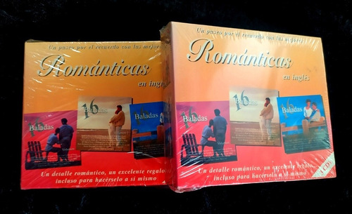 3 Cds Románticas En Ingles