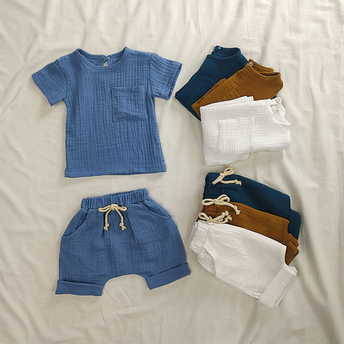 Trajes De Algodón Y Lino For Niños Y Niñas.